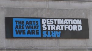 Stratford Tourism Alliance sign