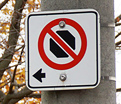 No Stopping sign Photo of a No Stopping sign