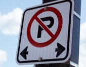 No Parking No parking sign